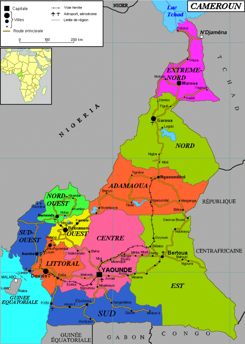 Organisation administrative du Cameroun